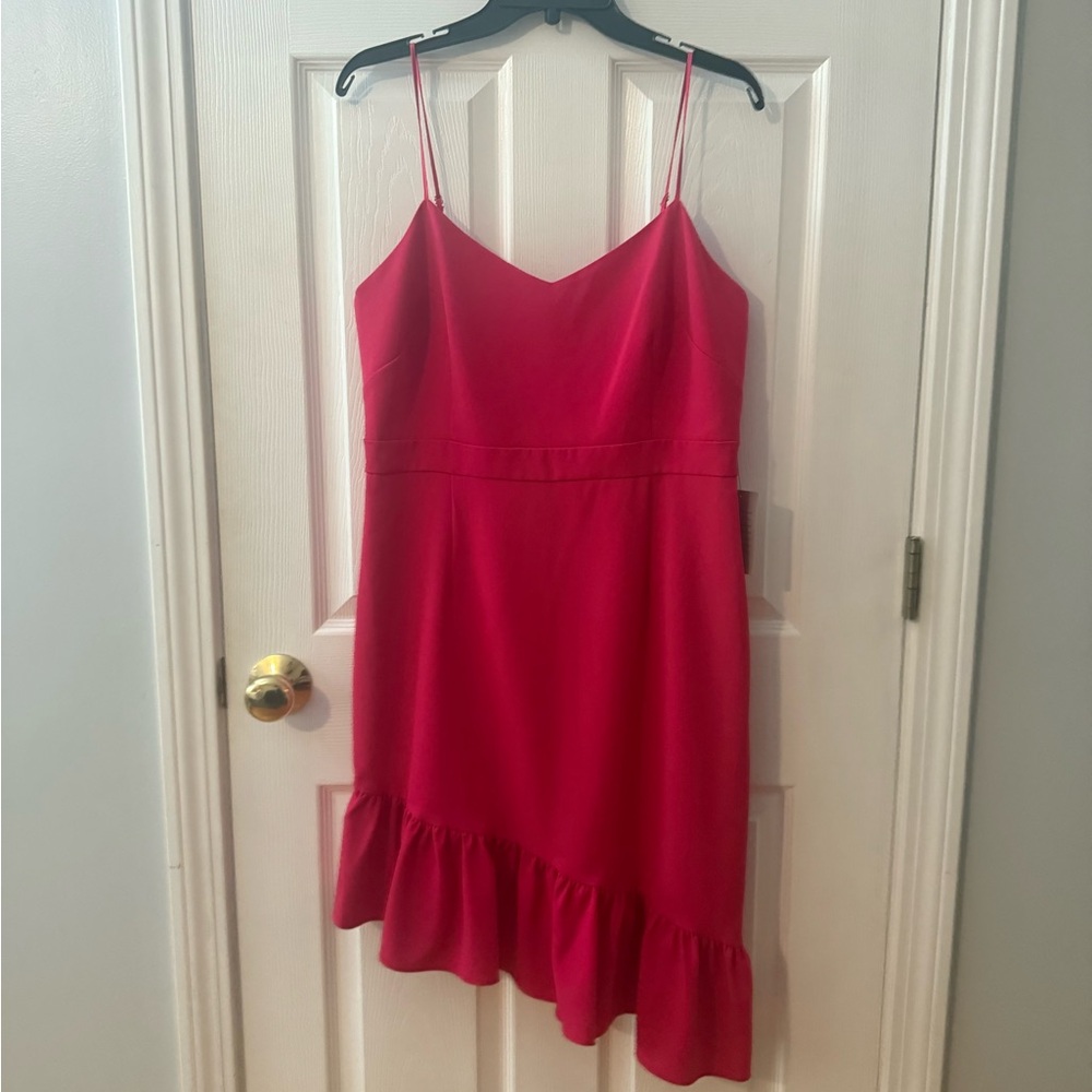 NWT Chelsea28 Pink Asymetrical Dress